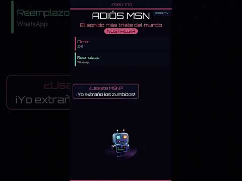 Miniatura del video ¿Recuerdas MSN Messenger? Los zumbidos y estados de toda una generación de Robo-Tito
