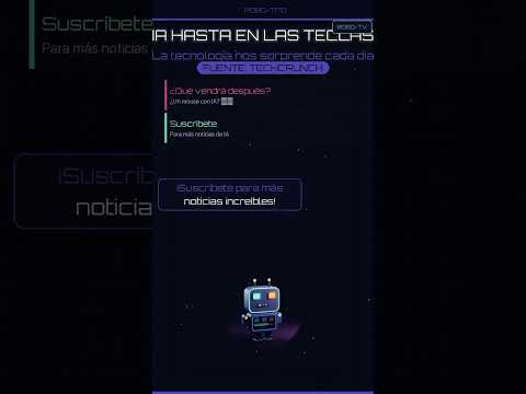 Miniatura del video ¡OpenAI creó un TECLADO con IA! Tecnología para niños de Robo-Tito